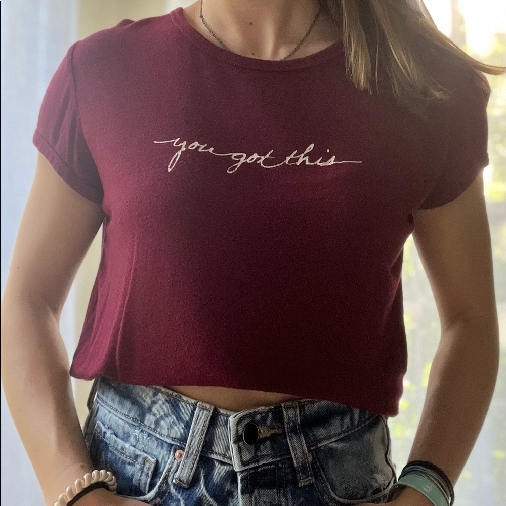 Maroon you got this tee